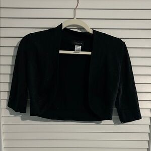 B Darlin Elegant Black Women's Shrug